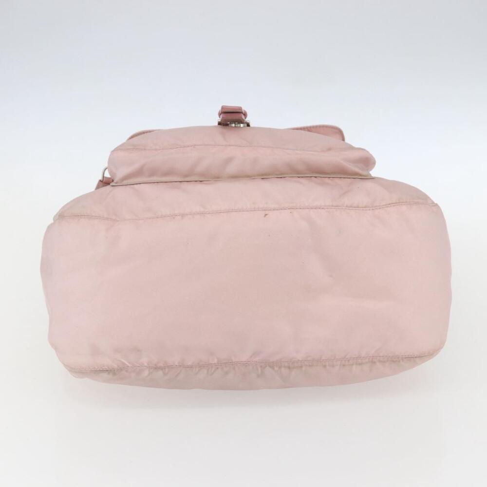 PRADA Shoulder Bag Nylon Pink Silver Auth 157013 - Picture 5 of 16